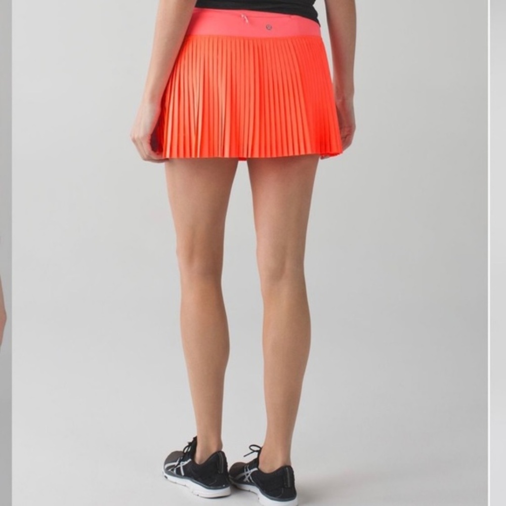 Pleated Lulu tennis/running skirt
